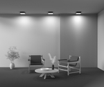 Потолочный светодиодный светильник Maytoni Zon C032CL-24W3K-SQ-B