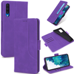 Стильный чехол-книжка из кожи для SAMSUNG GALAXY A50/ 50s/ 30s с отделом для наличных, 3 слотами для карт и подставкой