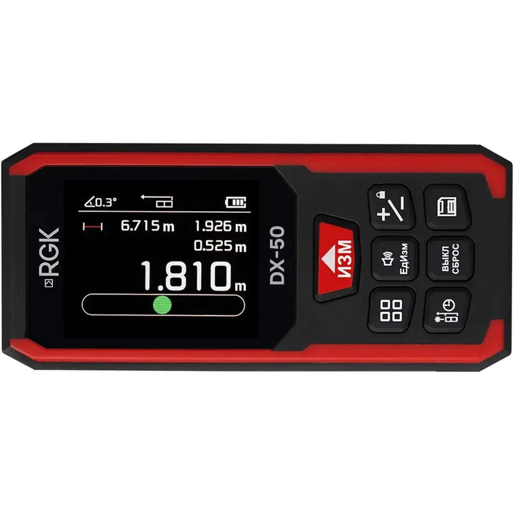 Лазерный дальномер DX-50 RGK 723368