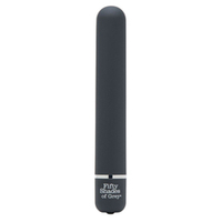 Черный вибратор 18,4см Fifty Shades of Grey Charlie Tango Classic Vibrator