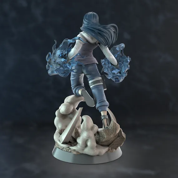 Hinata chakra Dragons - Naruto