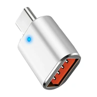 Переходник для Macbook iNeez (OTG) Type-C to USB 3.0 converter + Flash Silver