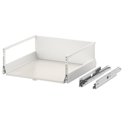 IKEA MAXIMERA  (ИКЕА МАКСИМЕРА)  -  Ящик, высокий - белый 60х60 см