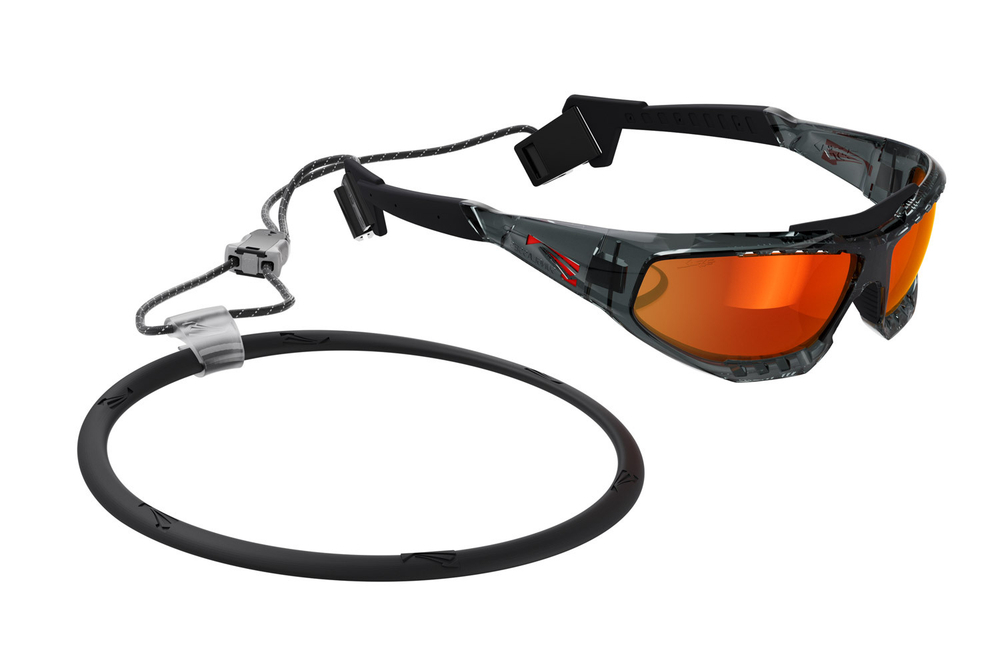 Спортивные очки LiP Surge / Gloss Trans. Grey / Black / PCPL Levanté Series ML Red Smoke Lens