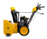 Бензиновая снегоуборочная машина SBM 610S PRO, 212 cc, электростартер, фара, обогрев Denzel
