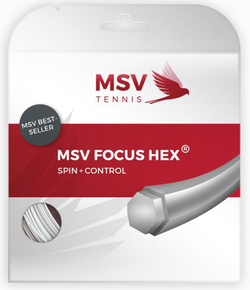 Теннисные струны MSV Focus Hex (12 m) - белый