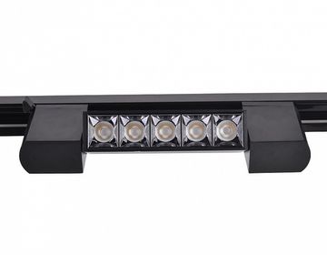 Трековый однофазный светодиодный светильник GL6688 BK черный LED 6W 4200K 24° Ambrella