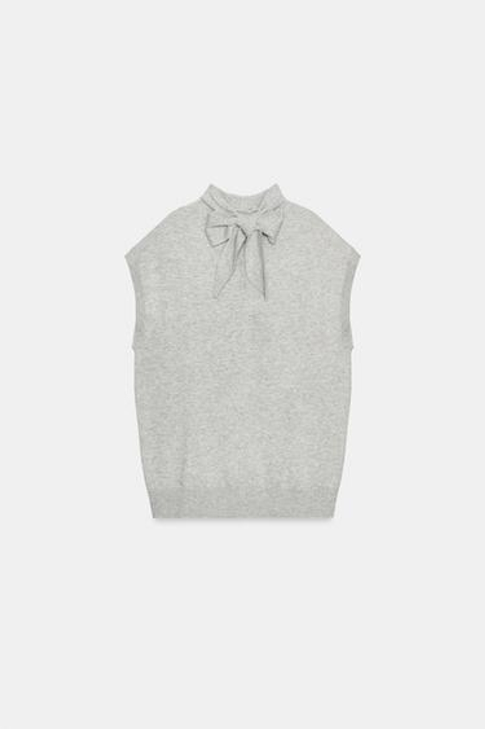 Жакет из трикотажа на шнурках - ZARA