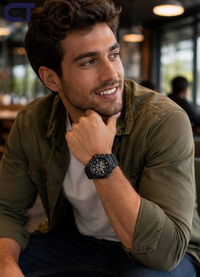 CASIO GA-700-1ADR G-SHOCK мужские наручные часы — ударопрочная модель G-SHOCK с WR200 и крупным спортивным корпусом