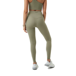Женские теннисные брюки Björn Borg Borg High Waist Comfort Tight Women - Olive
