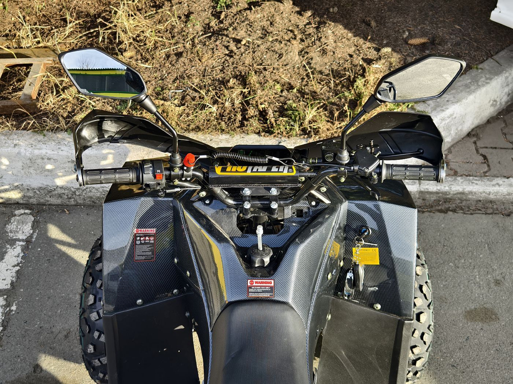 Комплект запчастей (Машинокомплект) для сборки квадроцикла Lion 125 RR черный(карбон)