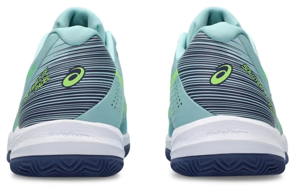 Мужские кроссовки для Padel Asics Solution Swift FF Padel - teal tint/electric lime