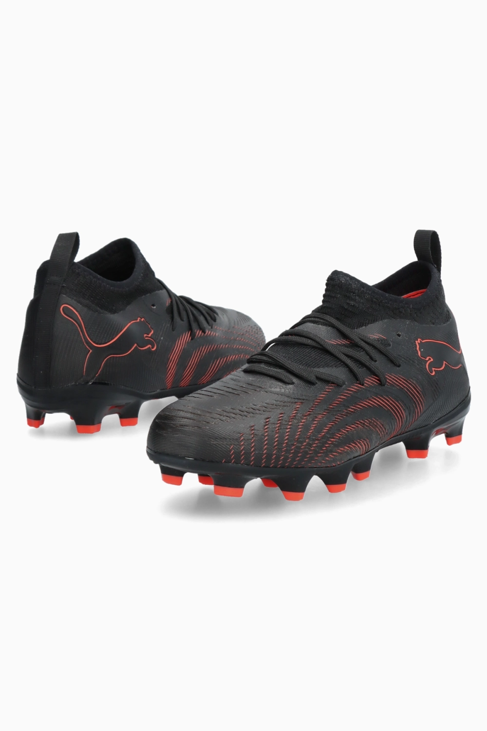 Бутсы Puma Future 9 Match FG/AG Junior - черный