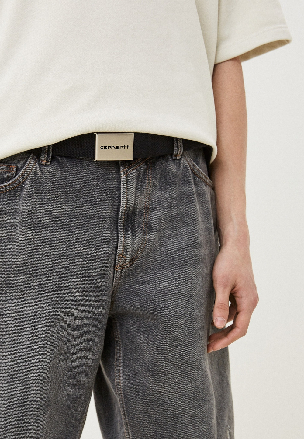 Ремень CARHARTT CLIP BELT CHROM