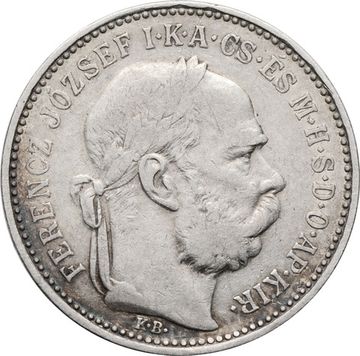1 крона 1893 Венгрия
