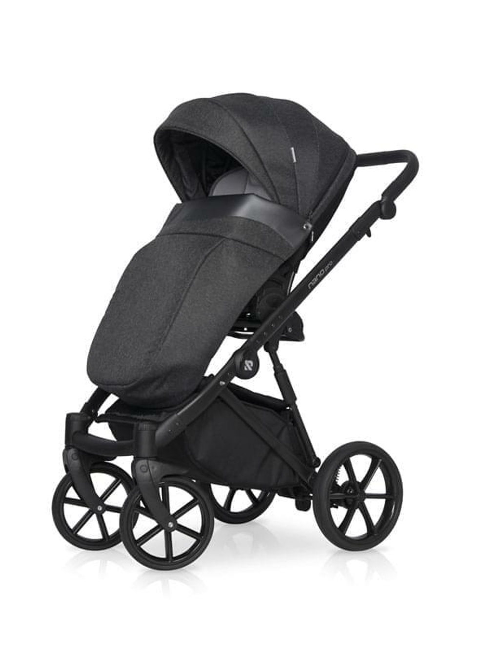 Коляска  NANO PRO  (Riko) 06 Carbon (графит)