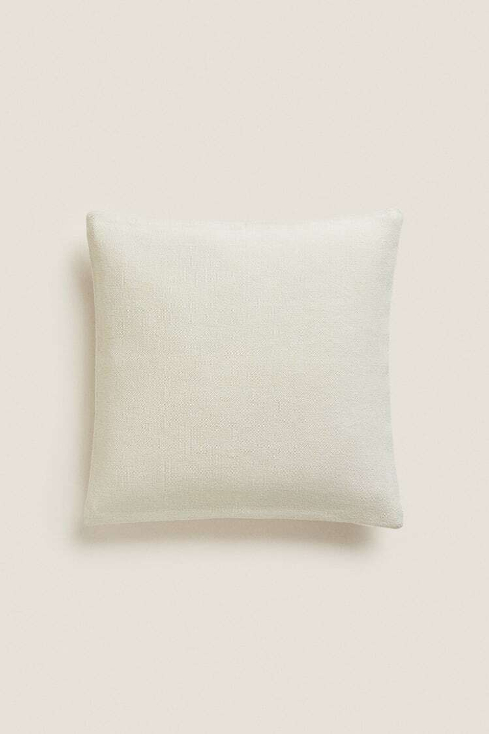 ZARA HOME ОДНОТОННАЯ НАВОЛОЧКА ДЛЯ ДЕКОРАТИВНОЙ ПОДУШКИ, ЭКРЮ