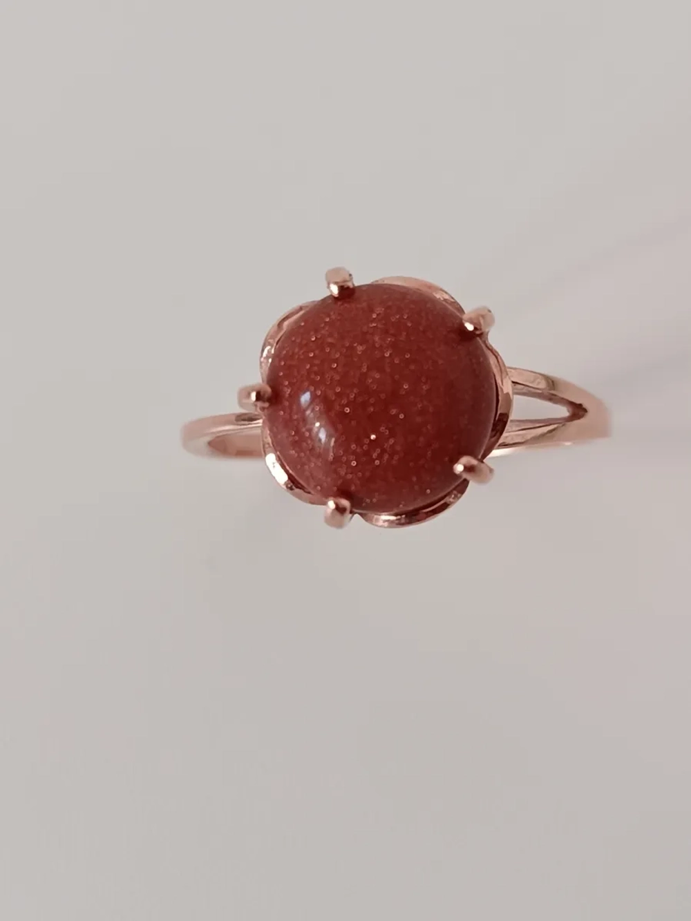 Кольцо бижутерное "Теплый бархат"