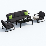 Диван трехместный Ideal Patio ЭСТИВО антрацит