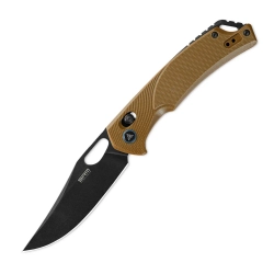Нож складной SRM 9201-GW Retriever Blackwash (D2, Coyote G10)