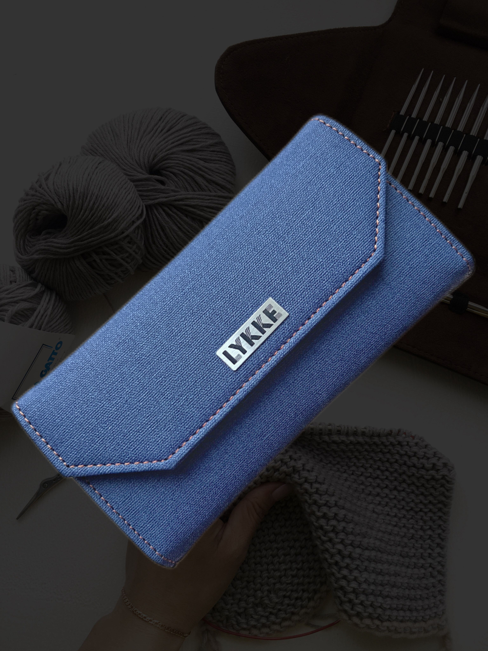 Набор съемных стандартных спиц 12см/5пар Flight Mini Denim Lykke