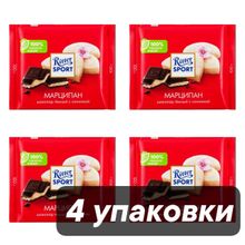 Шоколад Ritter Sport Extra Марципан темный 100 г 4 шт