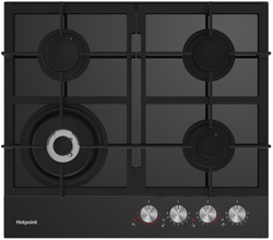 Газовая варочная панель Hotpoint HGSL 62 F/BK