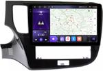 Магнитола для Mitsubishi Outlander 3 2019-2022 (прямоугольный климат) - Kuberg OL-1573 QLed+2K, Android 12, Быстрая, CarPlay, 4G SIM-слот