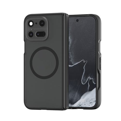 Усиленный чехол с черными рамками и с MagSafe для Google Pixel 11 Pro Fold, серия Expn Series Magnetic от Dux Ducis