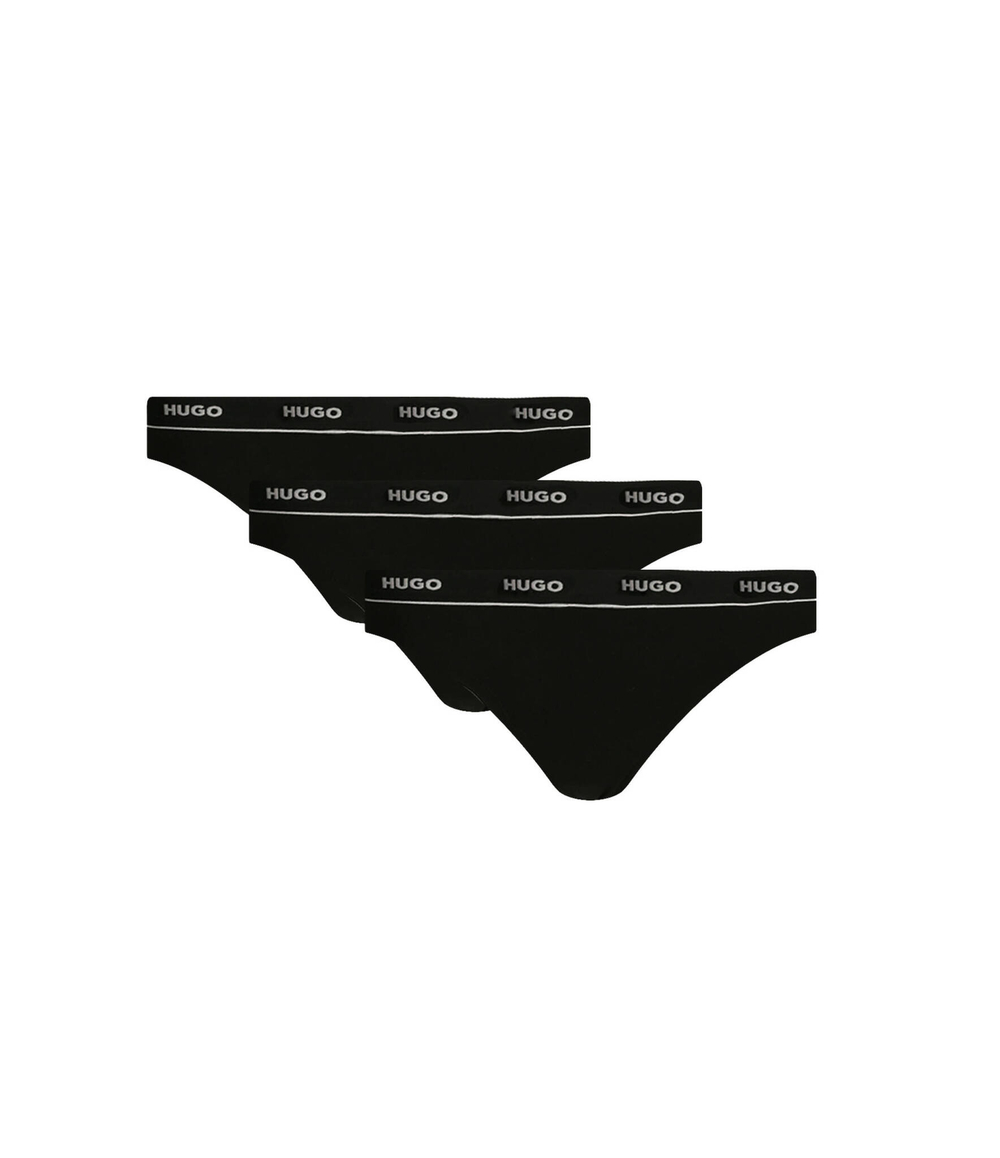 стринги 3-pack Hugo Bodywear - черный(50469681)