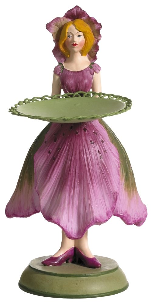 Фигурка декоративная Fiebiger Floristik: Blumenmädchen (цветочная фея) Морозник, 850271-450 Фигурка декоративная Fiebiger Floristik: Blumenmädchen (цветочная фея) Морозник, 850271-450