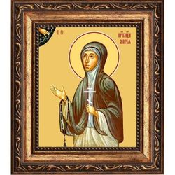 Мария Цейтлин преподобномученица, монахиня. Икона на холсте.