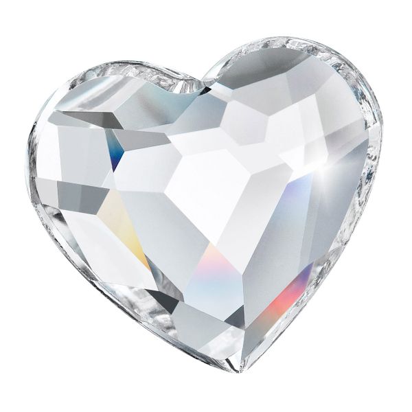 Стразы клеевые стекло 6 мм, 24 шт, белый(crystal), Preciosa 438-18-301