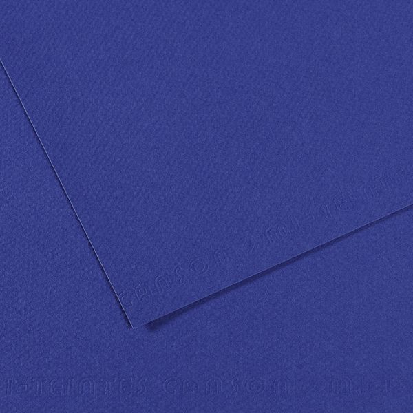 Бумага для пастели Mi-Teintes 160 г/м², A4 21х29.7 см, 25 л, №590 Ультрамарин, Canson, C31032S030