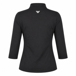 Женская теннисная футболкаEA7 Woman Jersey - black beauty