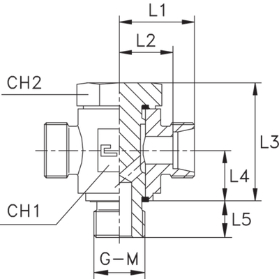 Соединение JTE DS12 18х1.5 (корпус)