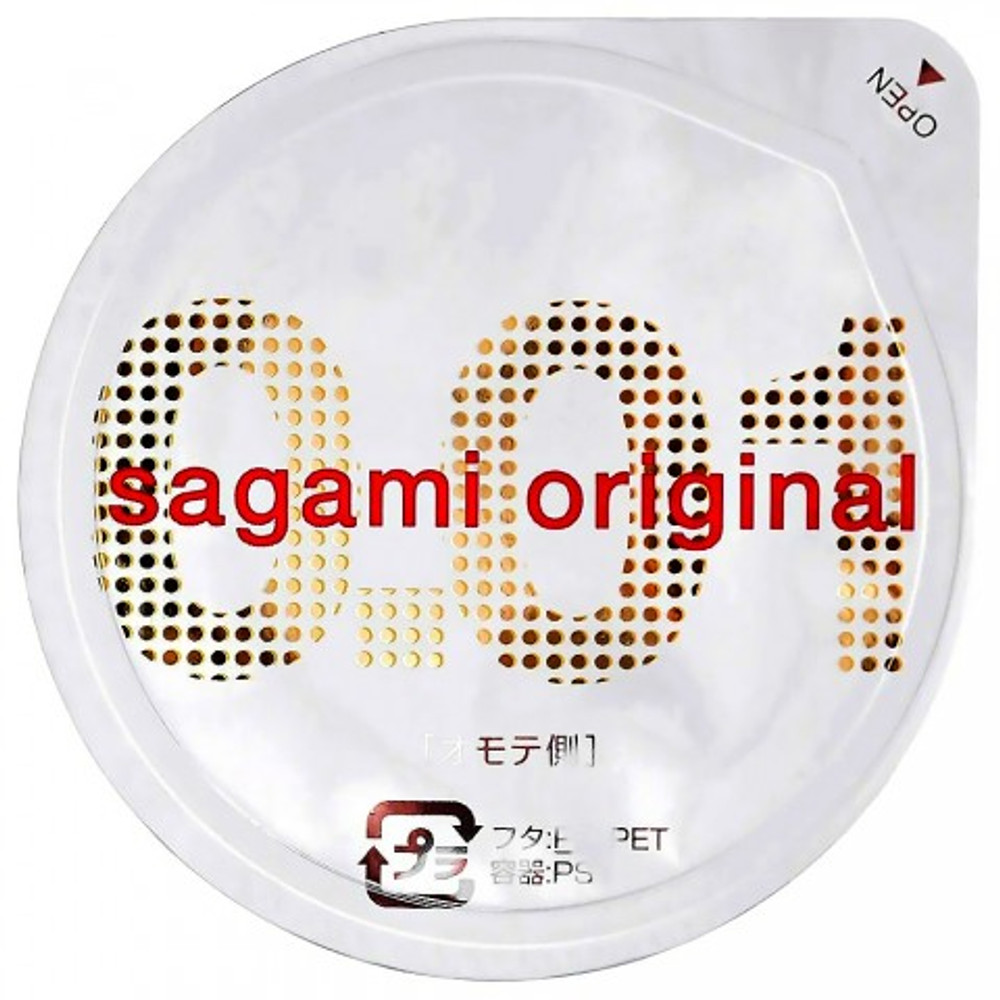 Презервативы полиуретановые Sagami Original 0.01, 5 шт.