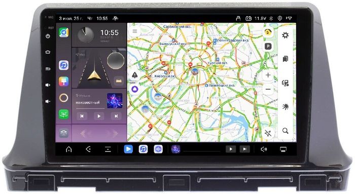 Магнитола для KIA Seltos 2020+ - Kuberg QLed, Android 13, Быстрейшая, CarPlay, SIM-слот