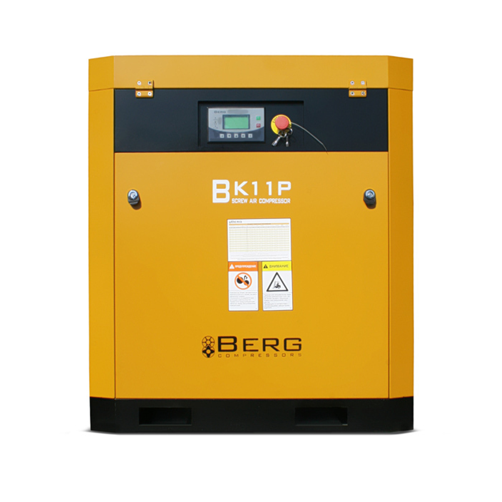 Винтовой компрессор BERG ВК-15Р IP23 10 бар