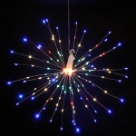 Гирлянда для дома на батарейках «Сфера» 160 ламп LED, d - 30 см, 2 реж.,IP-20, (3хАА), Мультицвет