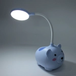 Настольная лампа «Marmalade-Мишка» LED 34*12*9см цвет голубой, с подстаканником