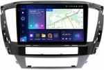 Магнитола для Mitsubishi Pajero Sport 3 2020-2024, Montero Sport (прямоугольный климат, рамка 10) - Teyes CC3-2K на Android 10, Быстрая, 2K QLED, CarPlay, 4G SIM-слот