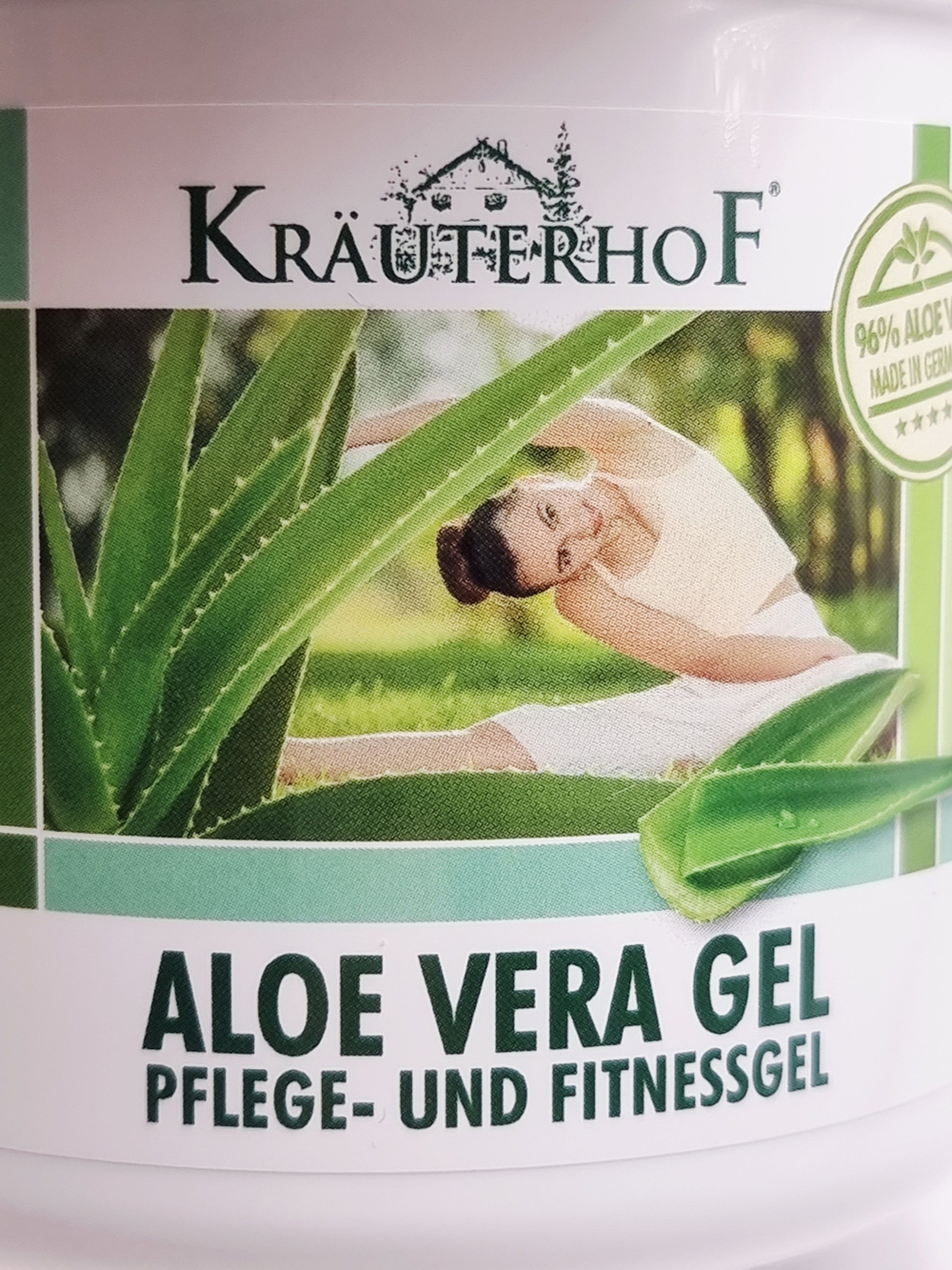 Krauterhof Гель Алоэ Вера для ухода и фитнеса, 250 мл (Германия)