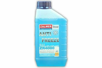 Антифриз ZALMER ZR4000 LLC G11 (синий) 1кг