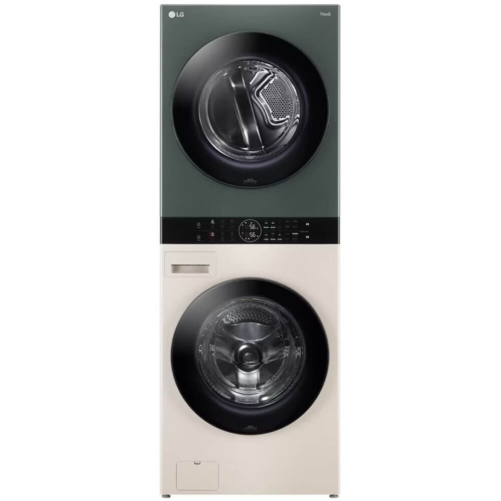Стирально-сушильная машина LG W1S1CVKK2HM WashTower