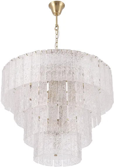Подвесная люстра RICARDO RICARDO SP14 BRASS Crystal Lux