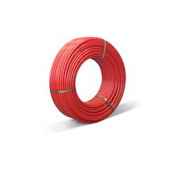 Труба VARMEGA PE 20*2.0 PE-RT/EVOH красная метражом 1м 36669