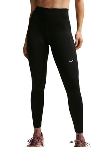 Женские леггинсы Nike Dri-Fit One 7/8 High-Rise - black/white