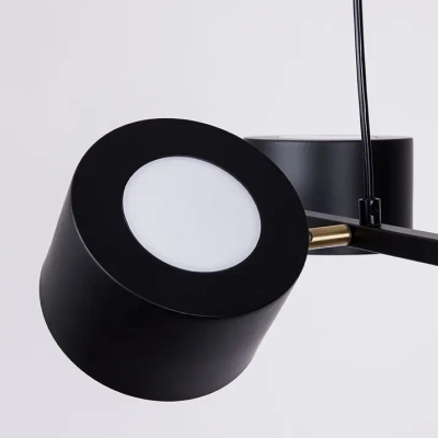 Люстра на штанге Arte Lamp SEBASTIAN A7051SP-4BK, 4хE14