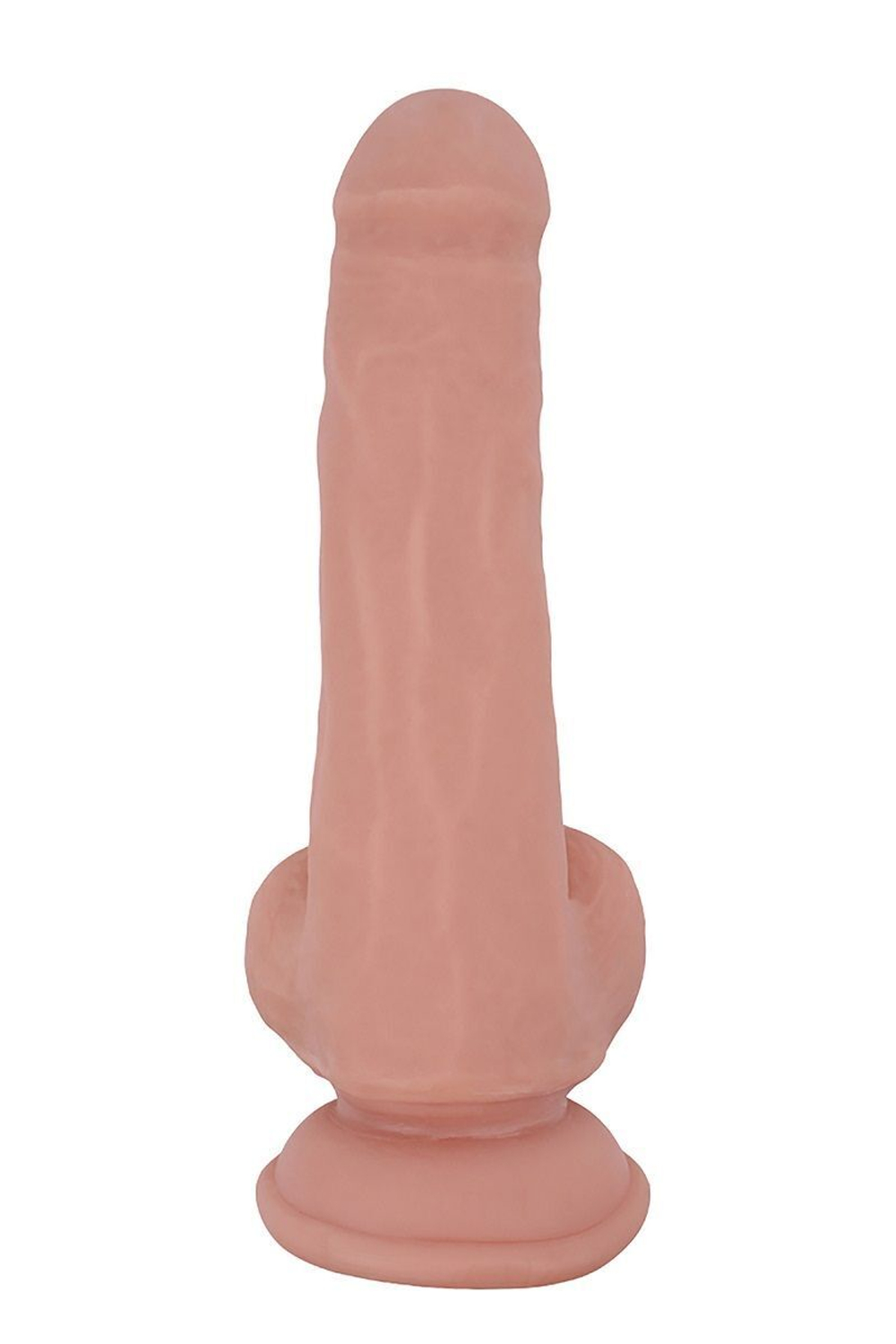 Телесный фаллоимитатор-реалистик Dual Density Dildo - 20 см. (Цвет: телесный)